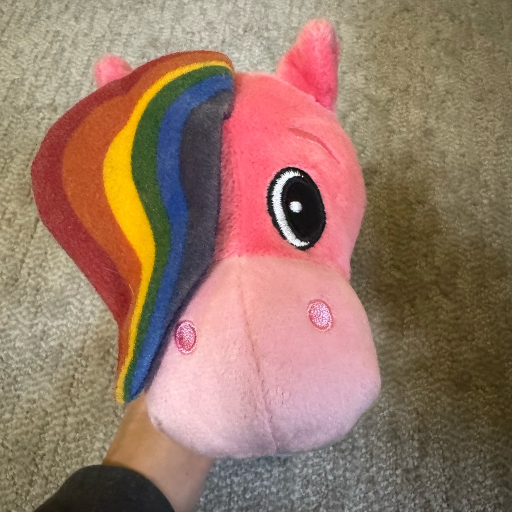BabyFirst Rainbow Unicorn plush